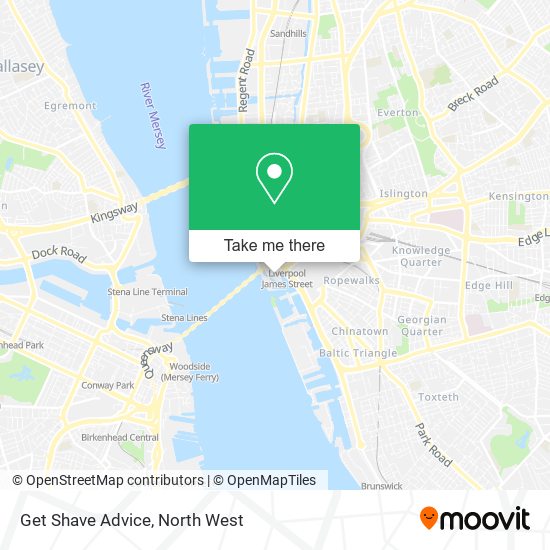Get Shave Advice map