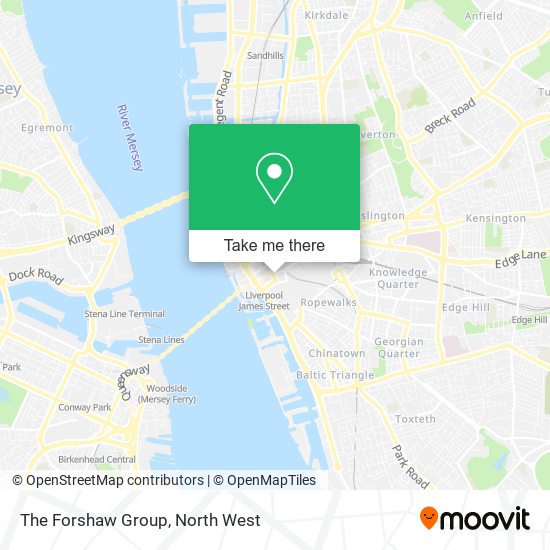 The Forshaw Group map