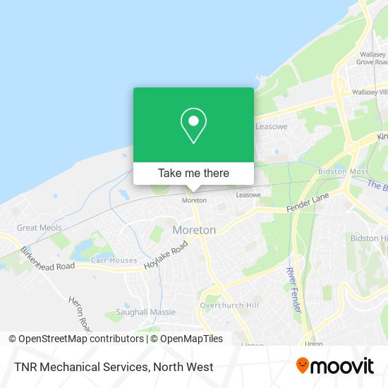 TNR Mechanical Services map