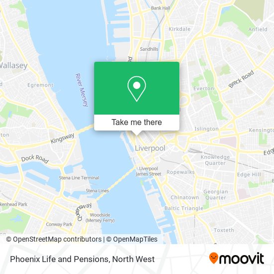 Phoenix Life and Pensions map