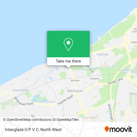 Interglaze U P V C map