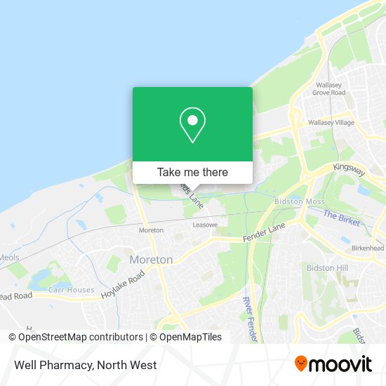 Well Pharmacy map