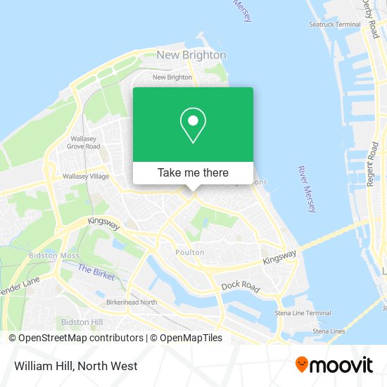 William Hill map