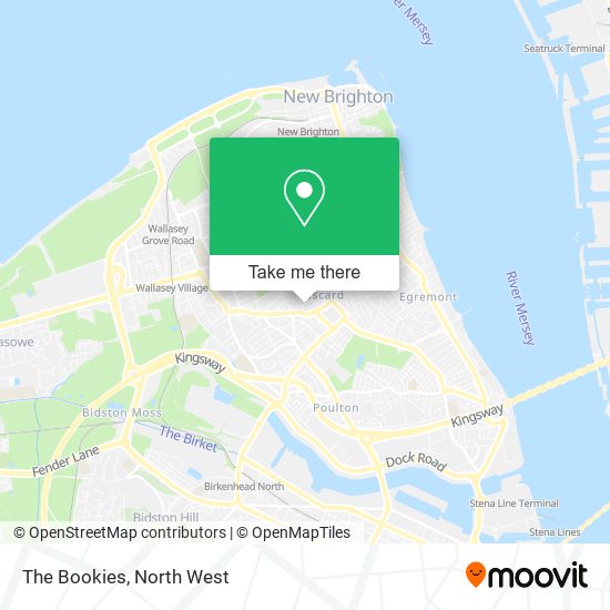 The Bookies map