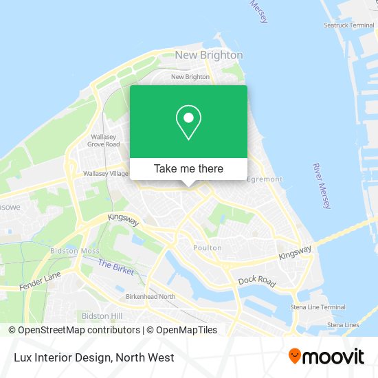 Lux Interior Design map