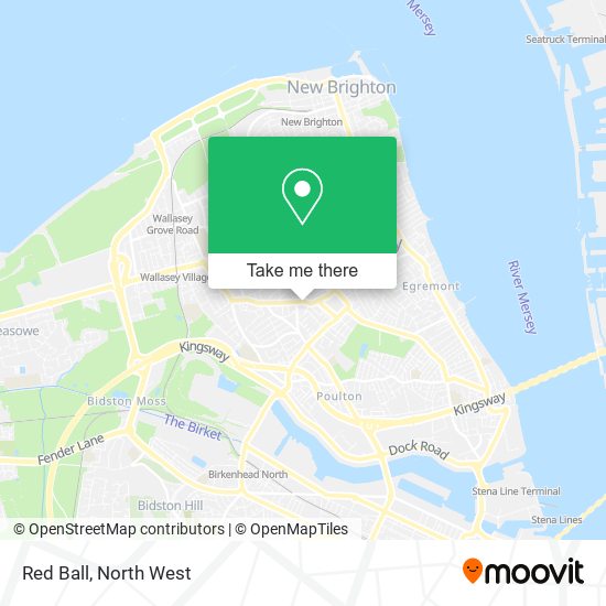 Red Ball map