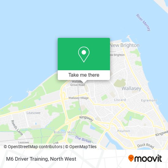 M6 Driver Training map