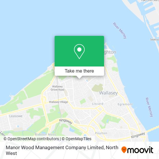 Manor Wood Management Company Limited map