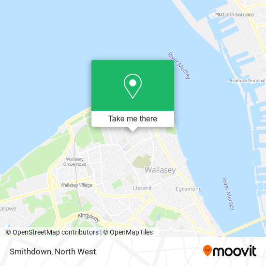 Smithdown map