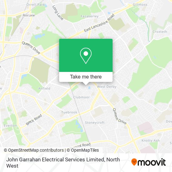 John Garrahan Electrical Services Limited map