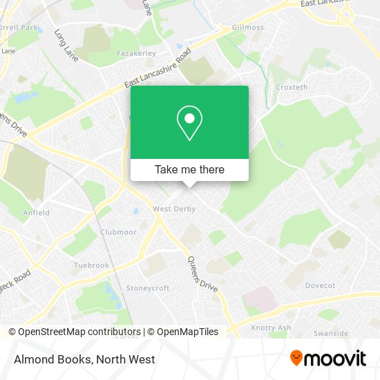 Almond Books map