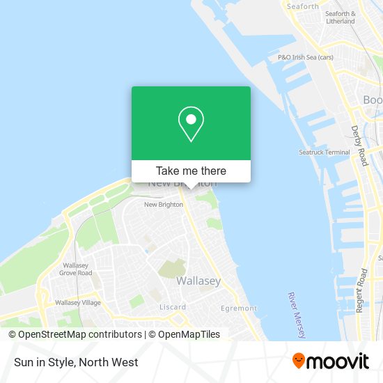 Sun in Style map