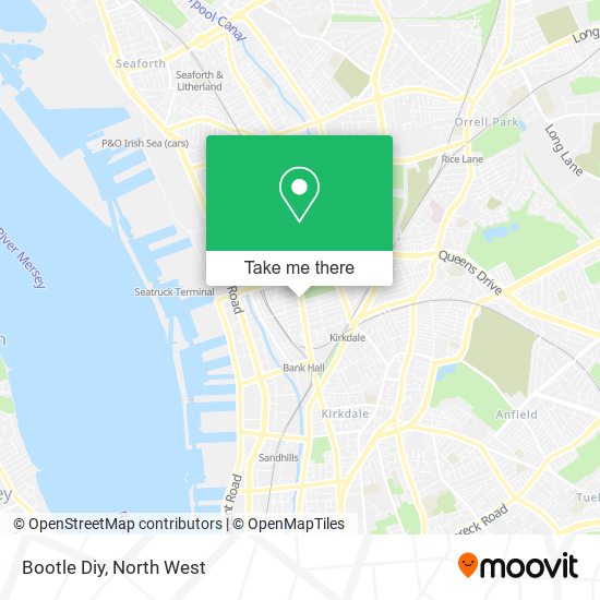 Bootle Diy map