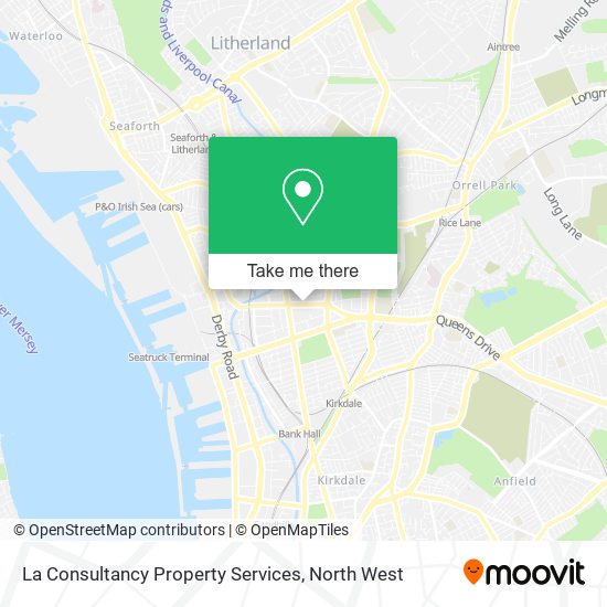 La Consultancy Property Services map