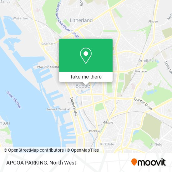 APCOA PARKING map
