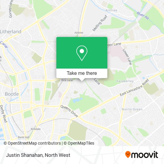 Justin Shanahan map