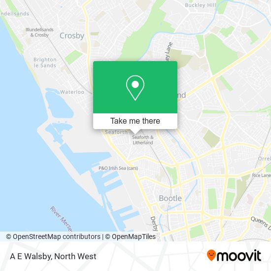 A E Walsby map