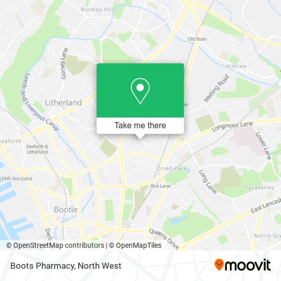Boots Pharmacy map