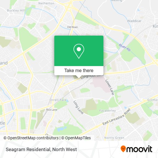 Seagram Residential map