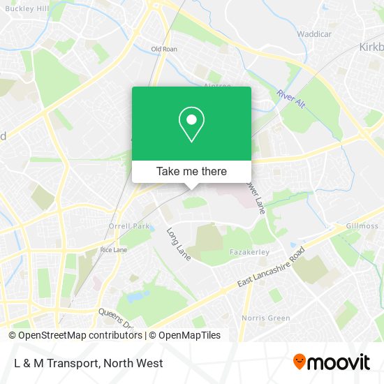 L & M Transport map