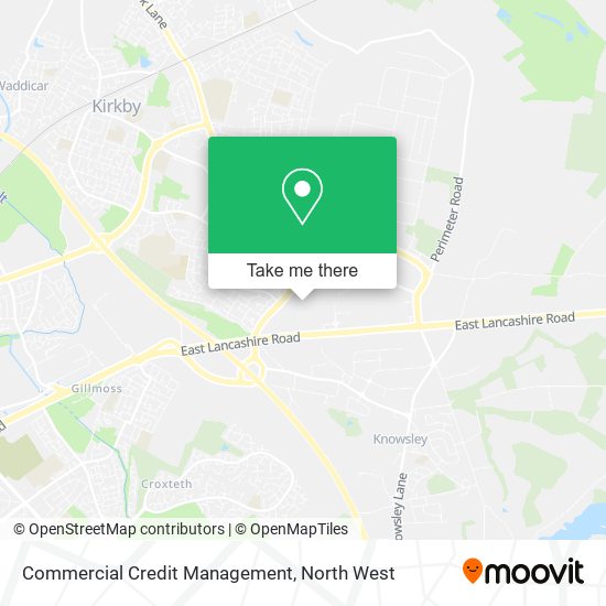 Commercial Credit Management map