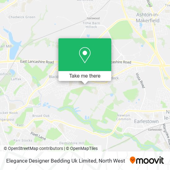 Elegance Designer Bedding Uk Limited map