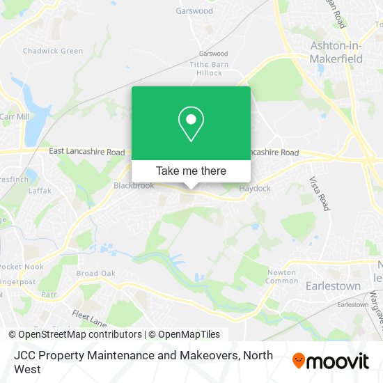 JCC Property Maintenance and Makeovers map