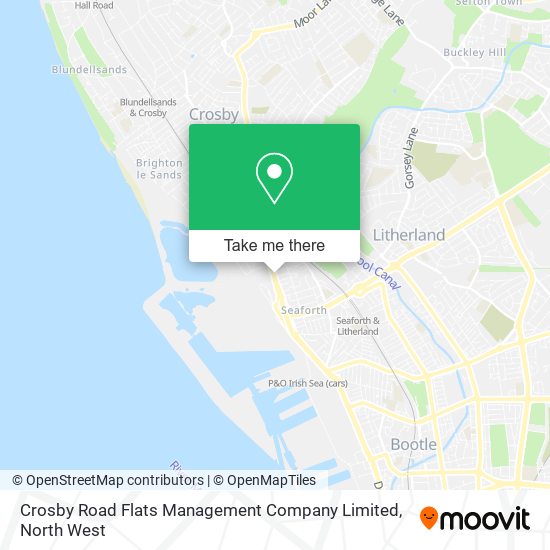 Crosby Road Flats Management Company Limited map