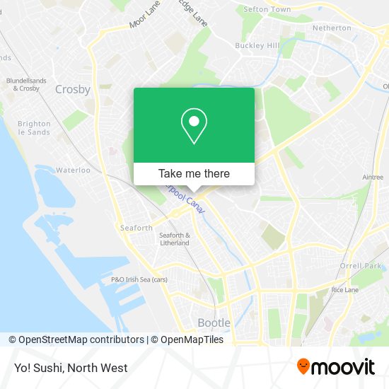 Yo! Sushi map
