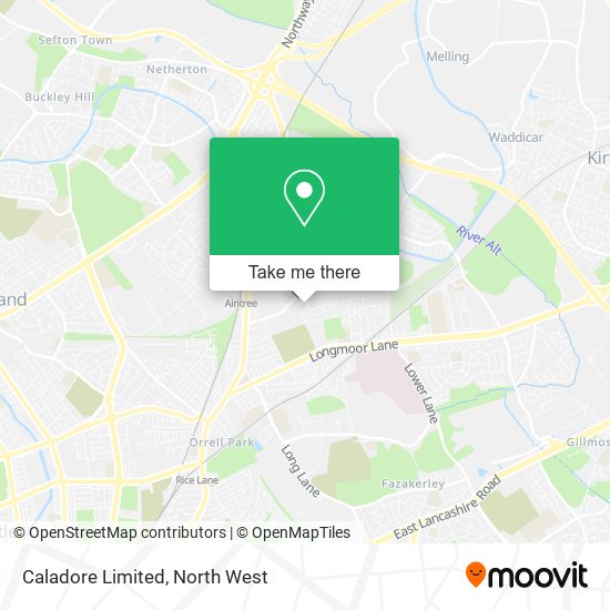 Caladore Limited map