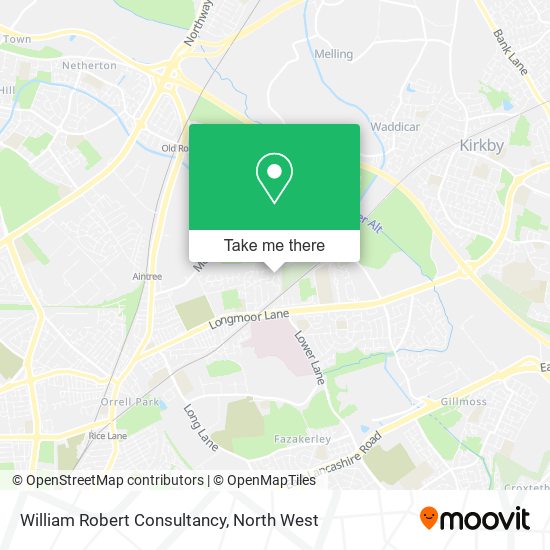 William Robert Consultancy map