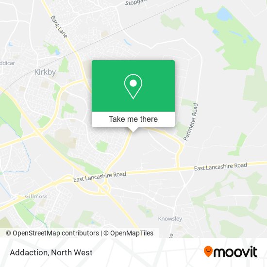 Addaction map
