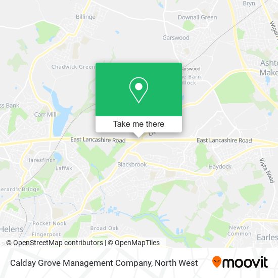 Calday Grove Management Company map