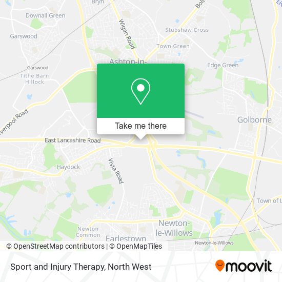 Sport and Injury Therapy map