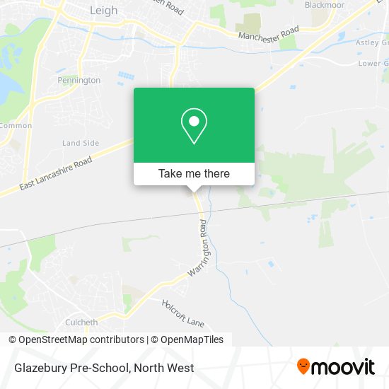 Glazebury Pre-School map