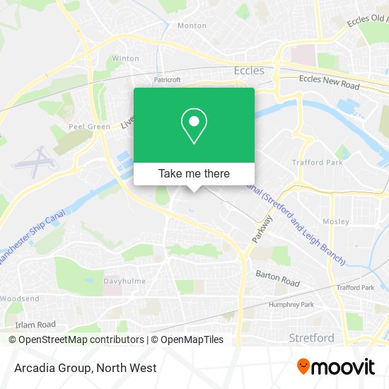 Arcadia Group map