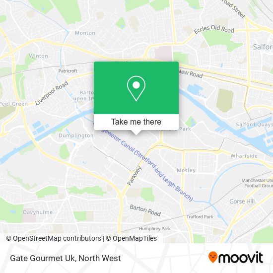 Gate Gourmet Uk map