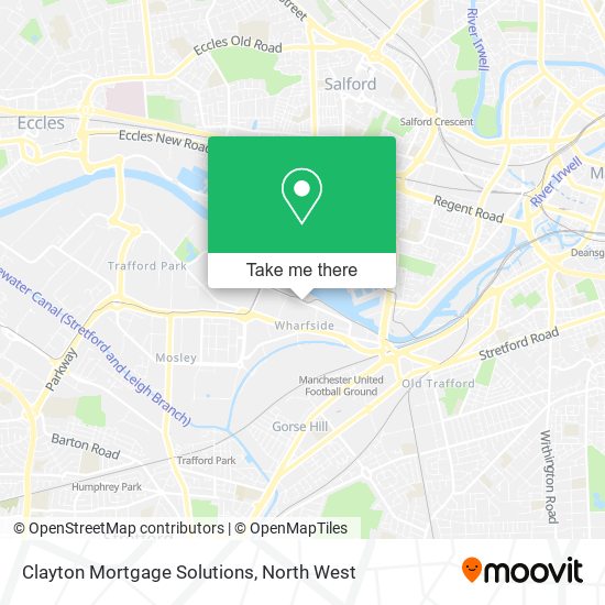Clayton Mortgage Solutions map