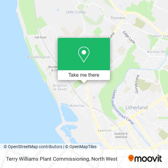 Terry Williams Plant Commissioning map