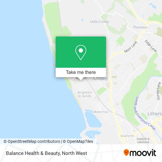 Balance Health & Beauty map