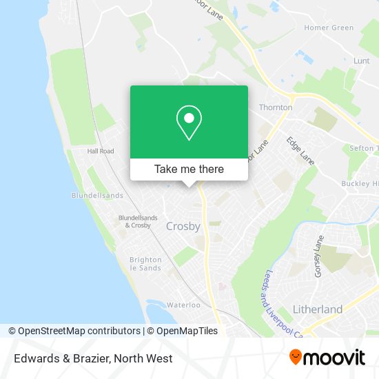 Edwards & Brazier map