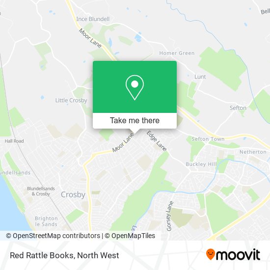Red Rattle Books map