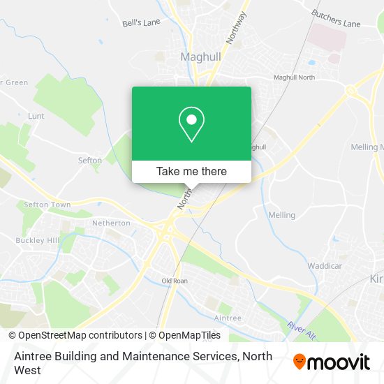 Aintree Building and Maintenance Services map