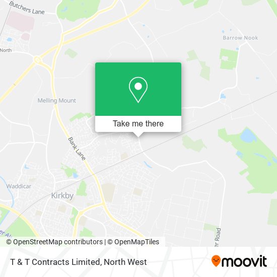 T & T Contracts Limited map