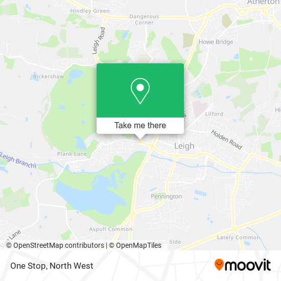 One Stop map