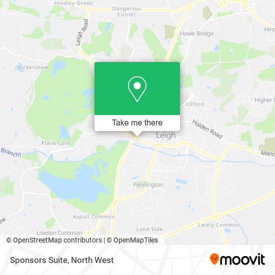 Sponsors Suite map