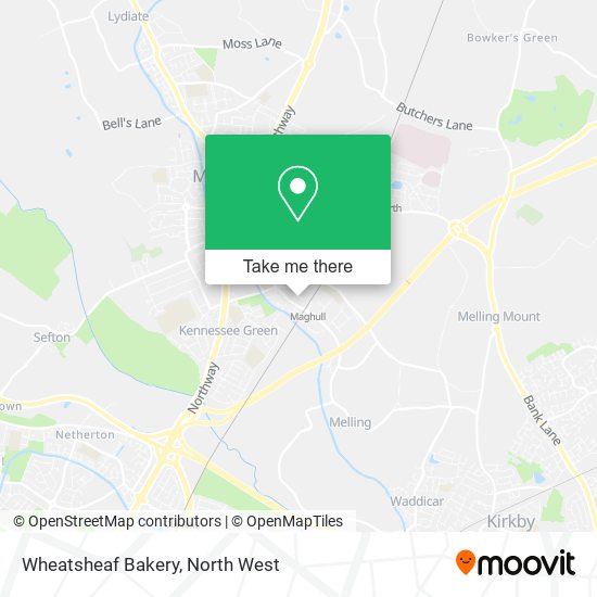Wheatsheaf Bakery map