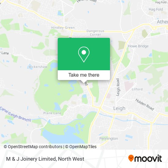 M & J Joinery Limited map