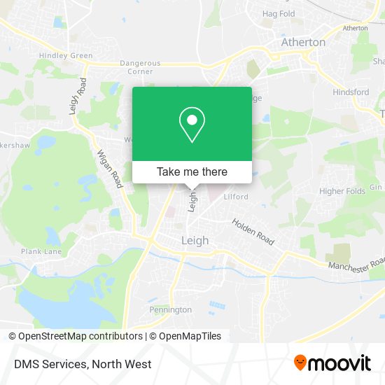 DMS Services map