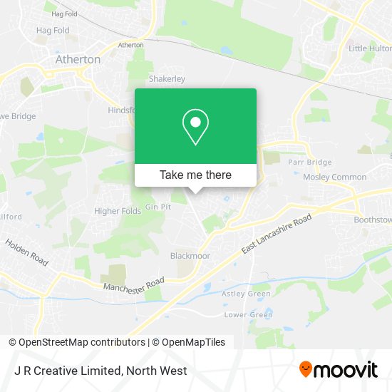 J R Creative Limited map